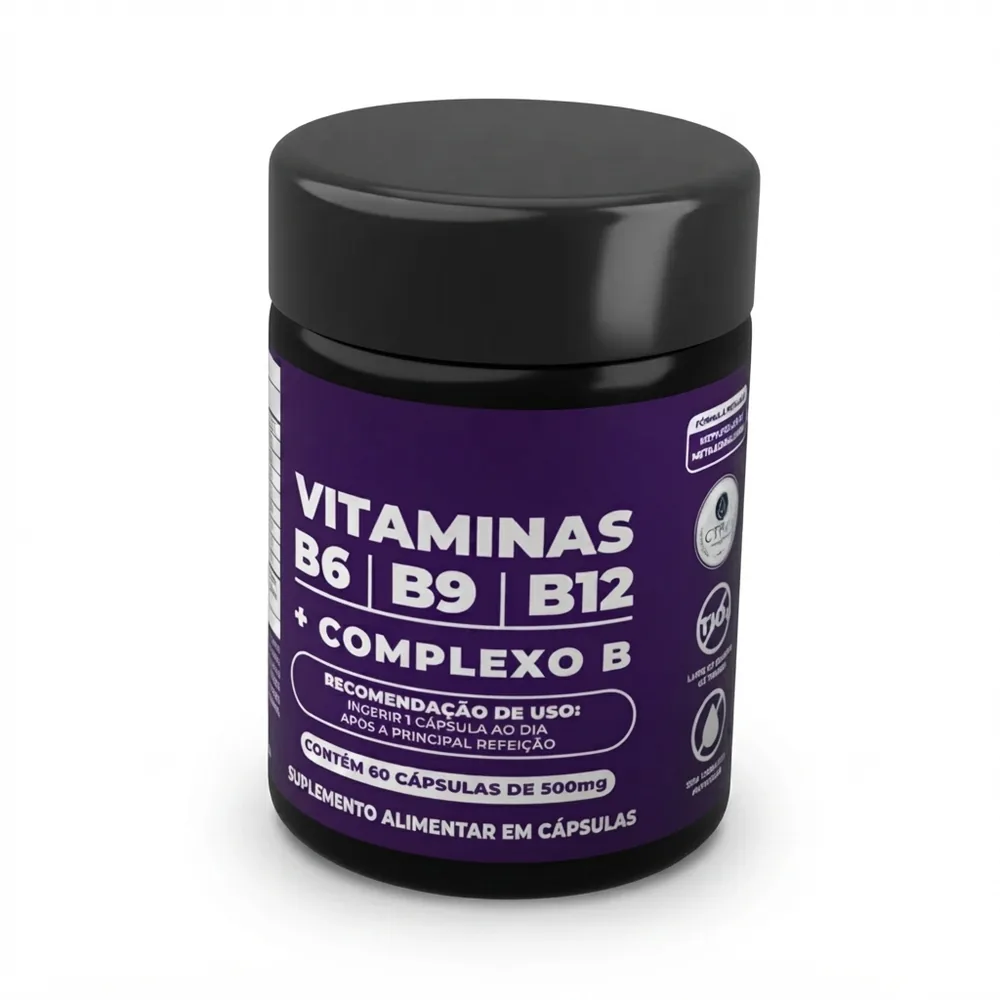 Vitaminas B6 B9 B12 + Complexo B